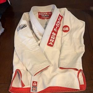 Used STORM Gracie Barra BJJ GI TOP